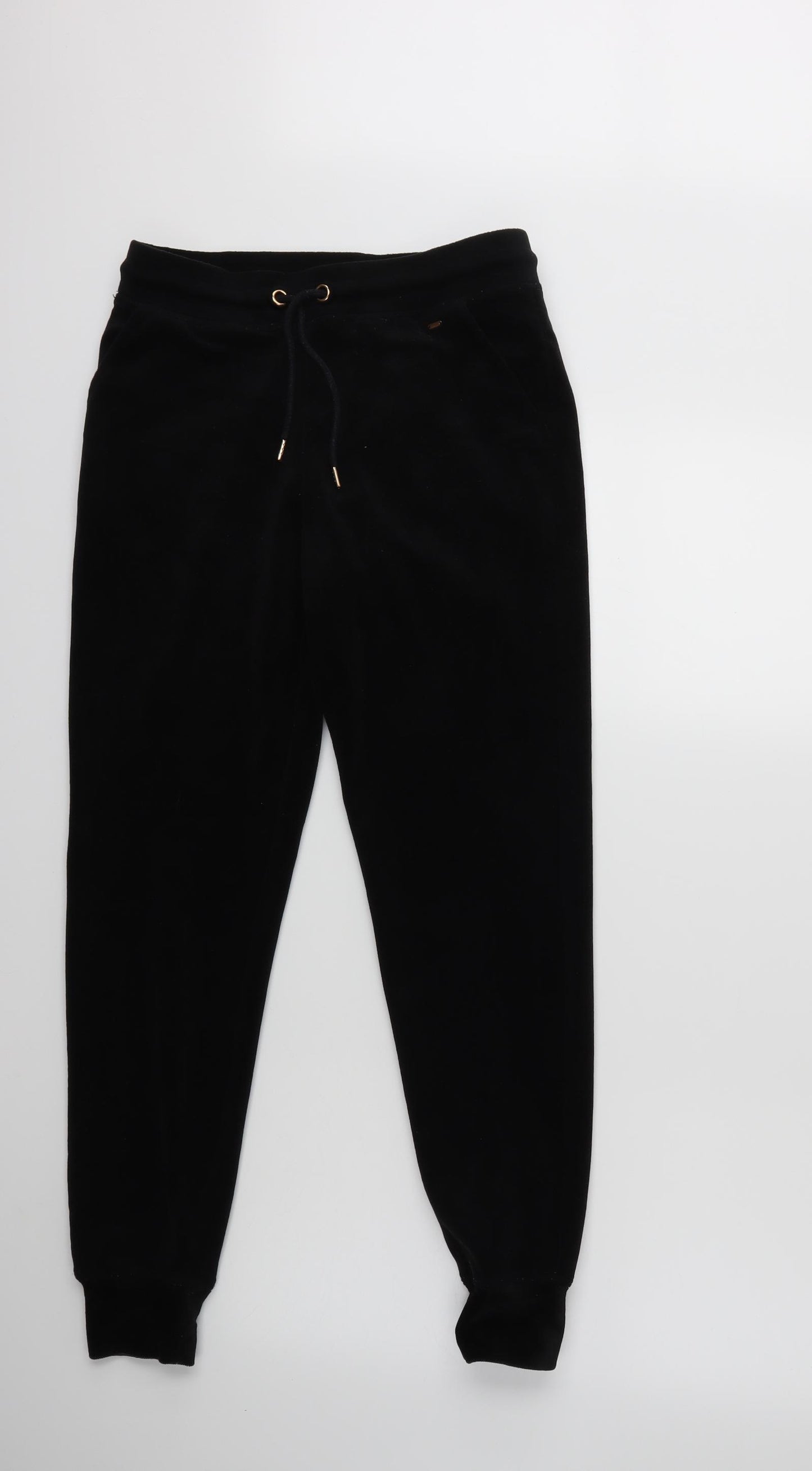 F&F Womens   Velour Sweatpants Trousers Size 8 L27 in