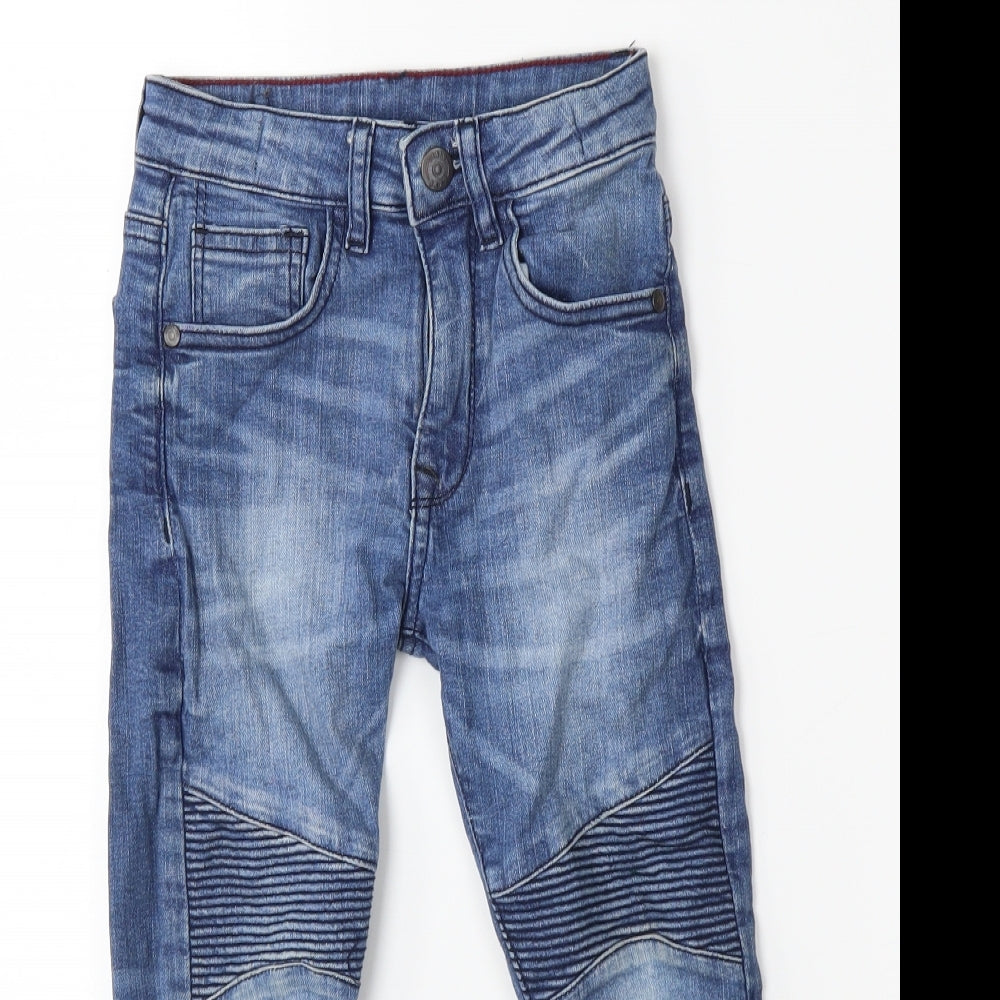 George Boys Blue  Denim Skinny Jeans Size 4-5 Years