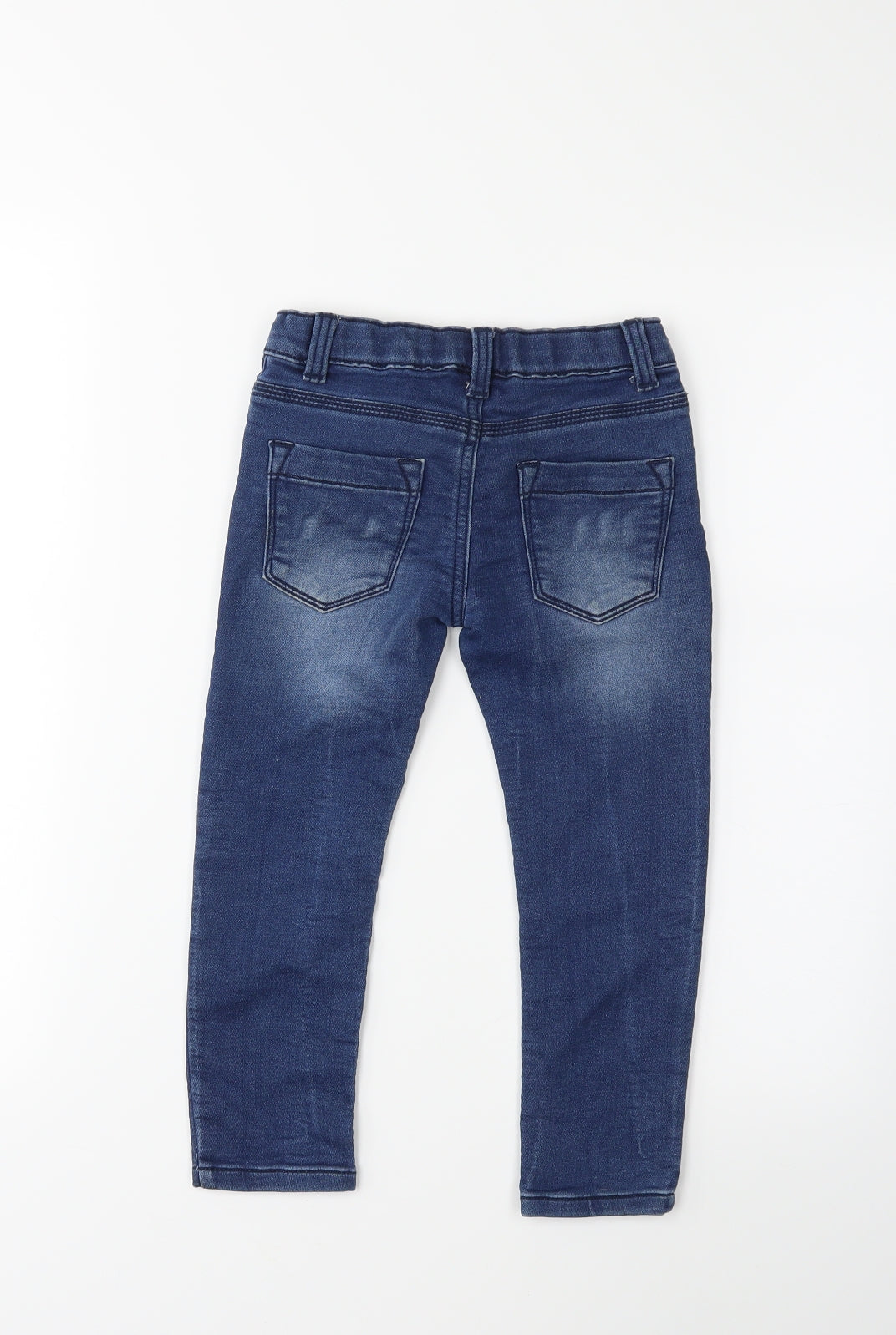 F&F Boys Blue  Denim Skinny Jeans Size 3-4 Years
