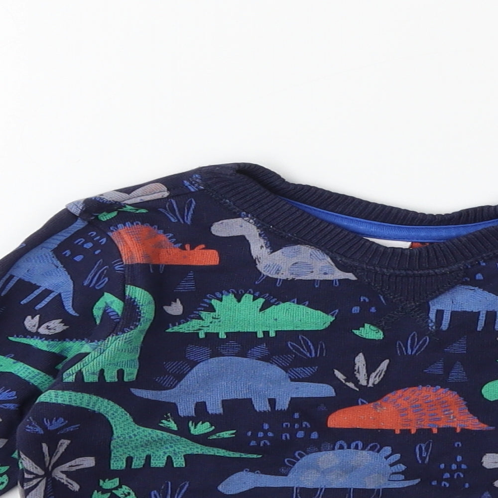 Mini Club Boys Blue   Pullover Sweatshirt Size 2-3 Years