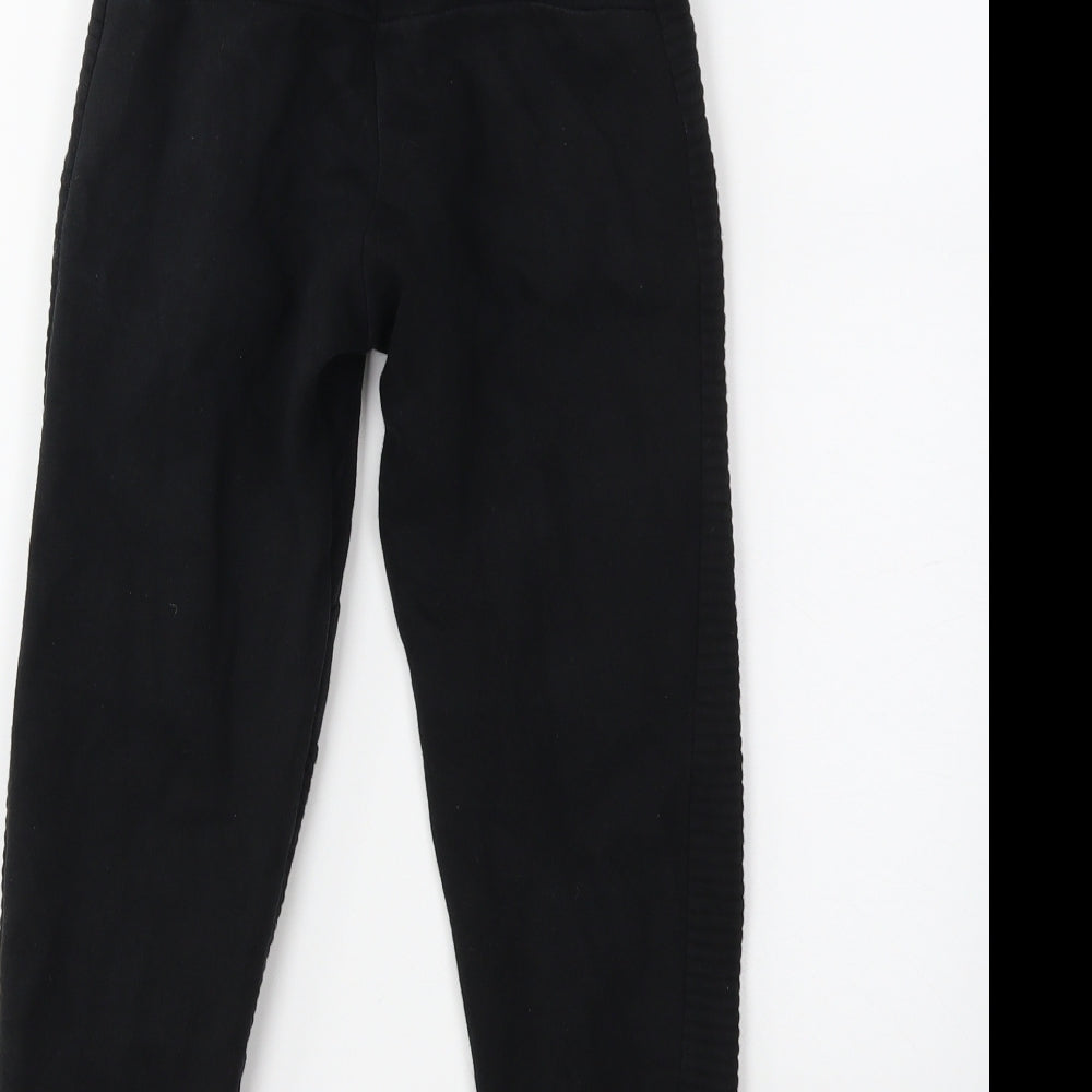 George Boys Black   Sweatpants Trousers Size 4-5 Years