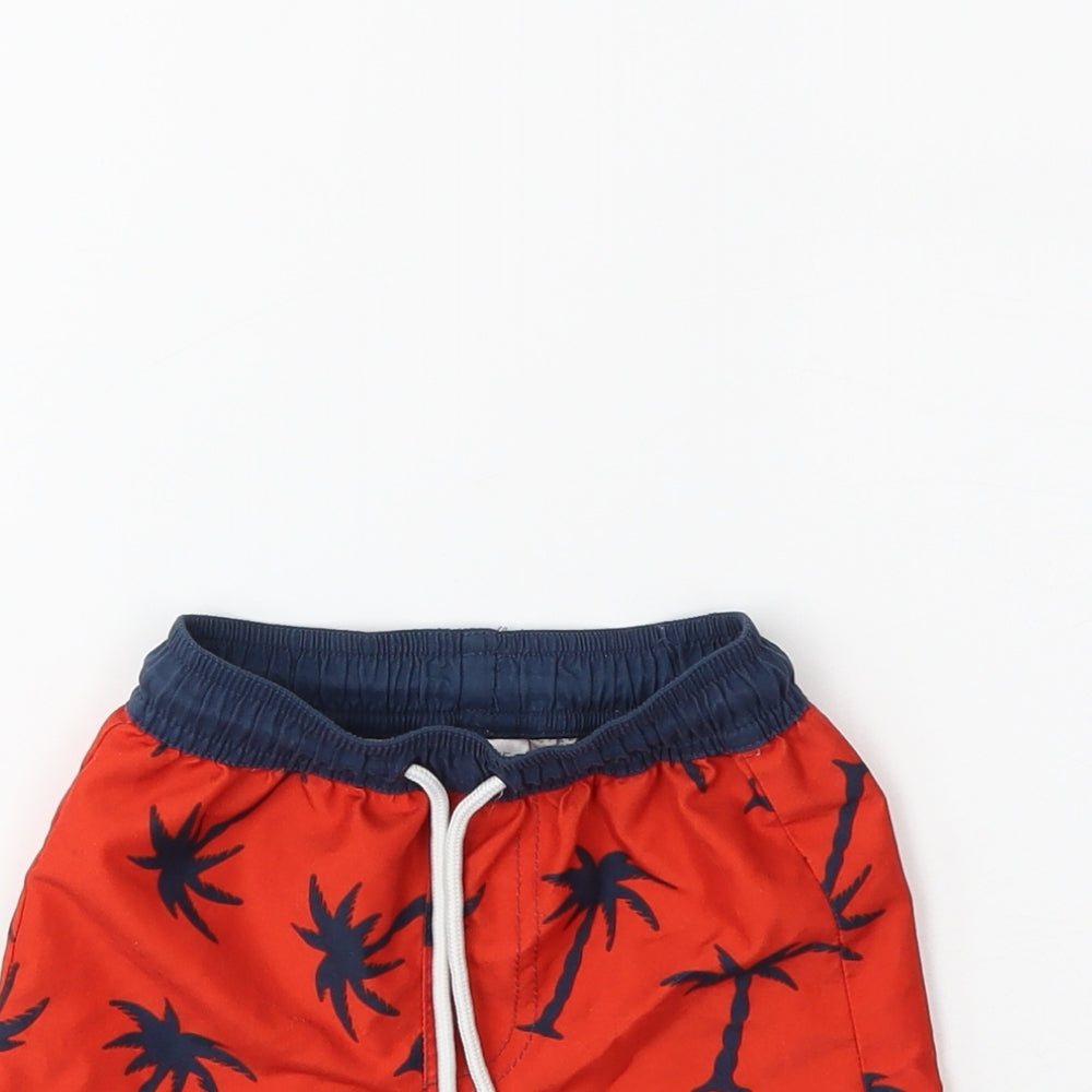 NEXT Baby Red Floral   Trousers Size 12-18 Months