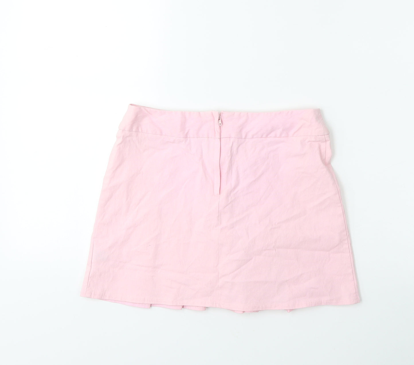New Look Womens Pink   Pleated Skirt Size 8