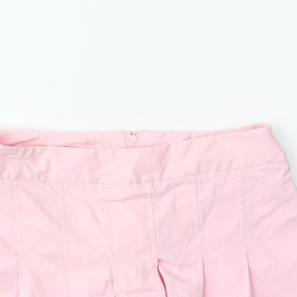 New Look Womens Pink   Pleated Skirt Size 8