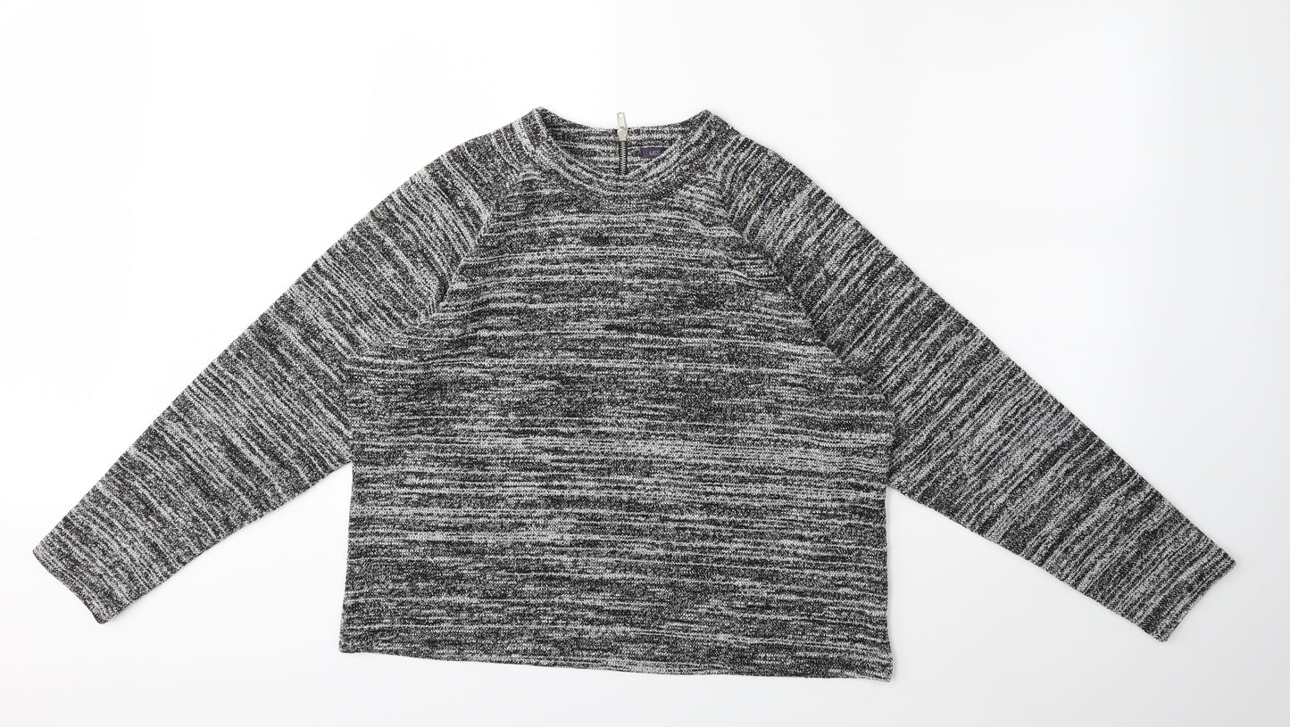 Marks and Spencer Womens Grey   Pullover Jumper Size 18