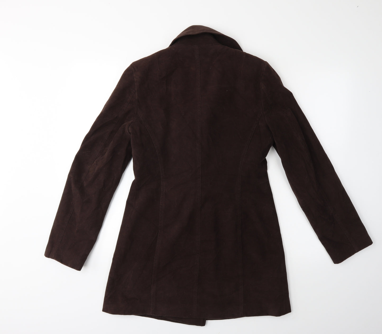 New Look Womens Brown   Overcoat Coat Size 10