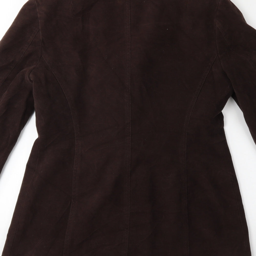 New Look Womens Brown   Overcoat Coat Size 10