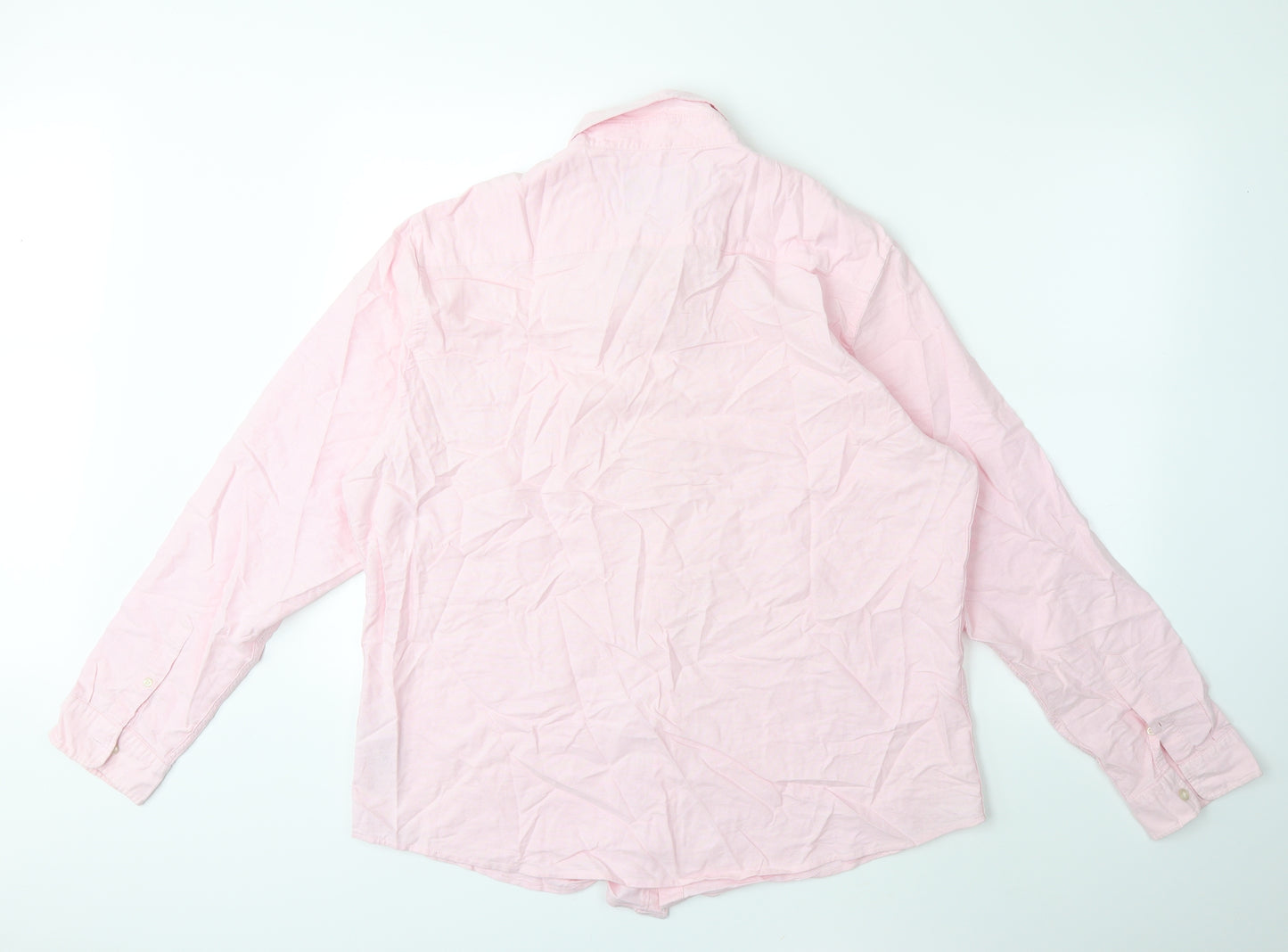 Red Herring Mens Pink    Button-Up Size XL