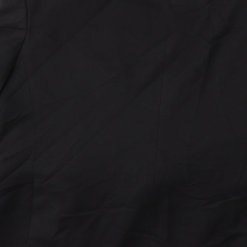 Preworn Mens Black   Jacket Suit Jacket Size 44