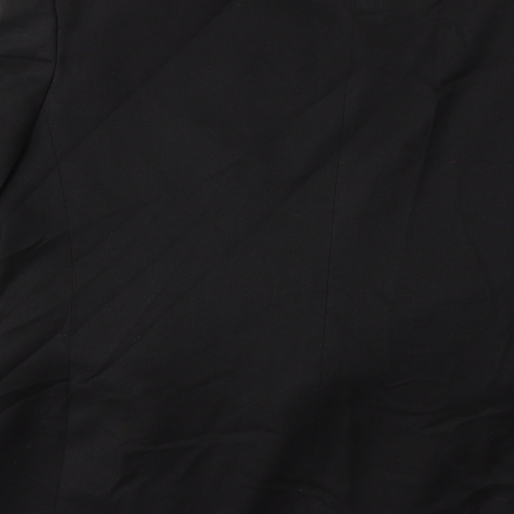 Preworn Mens Black   Jacket Suit Jacket Size 44