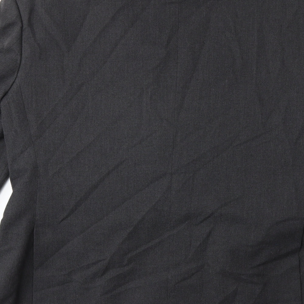 Preworn Mens Grey   Jacket Suit Jacket Size 46