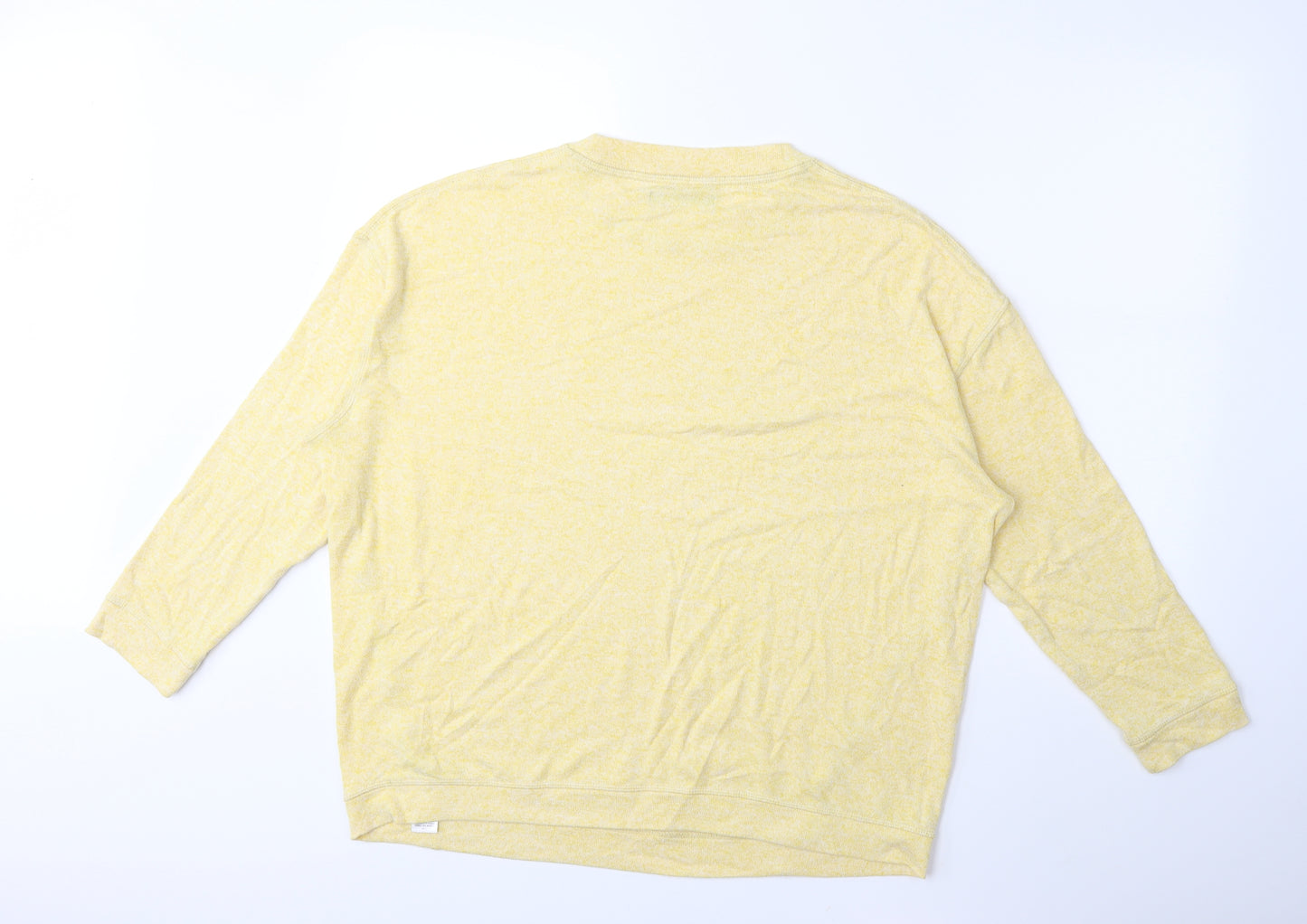 Marks and Spencer Womens Yellow   Pullover Sweatshirt Size 16