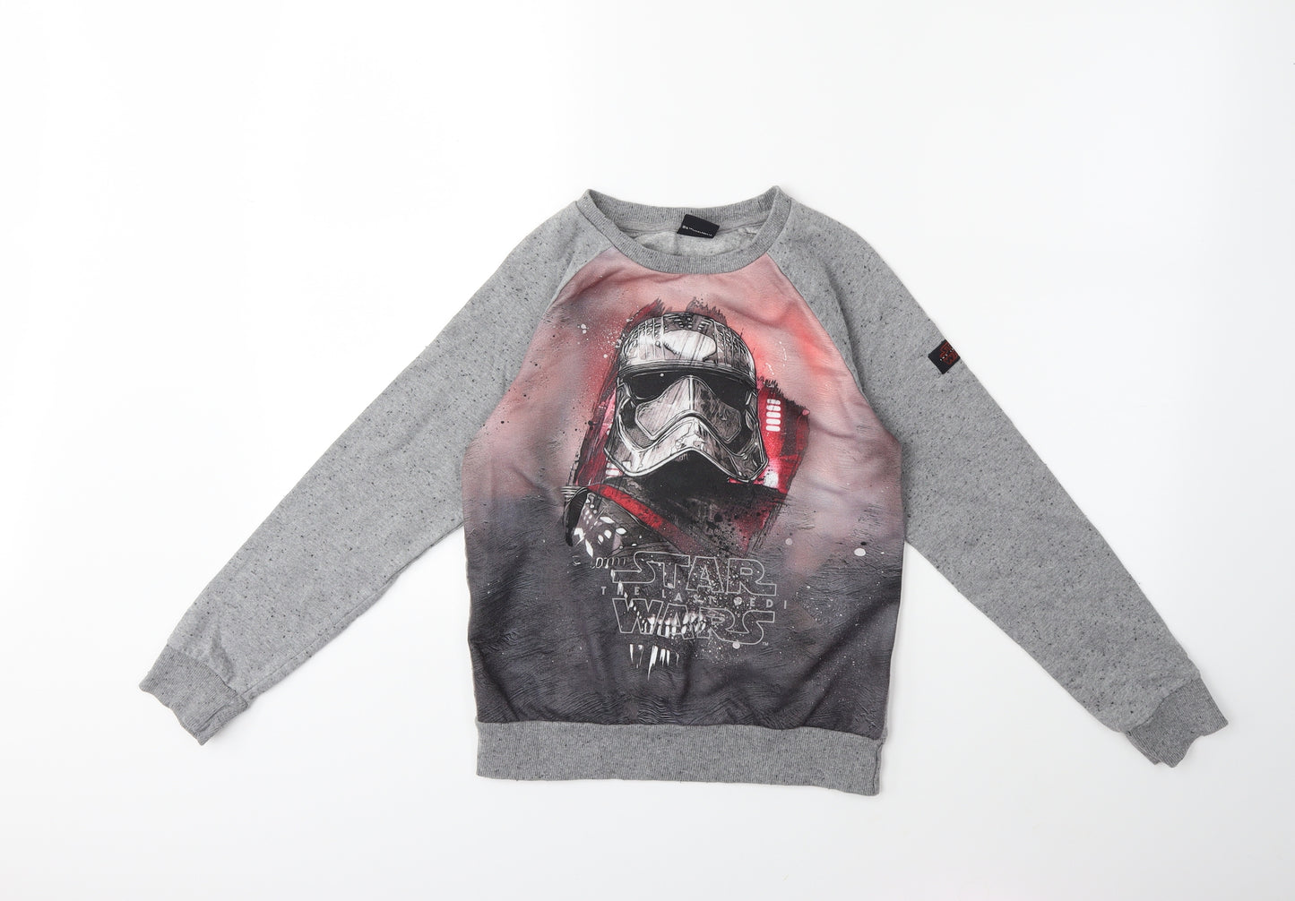 M&Co Boys Green   Pullover Sweatshirt Size 9-10 Years  - Starwars
