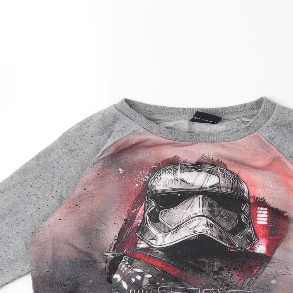 M&Co Boys Green   Pullover Sweatshirt Size 9-10 Years  - Starwars