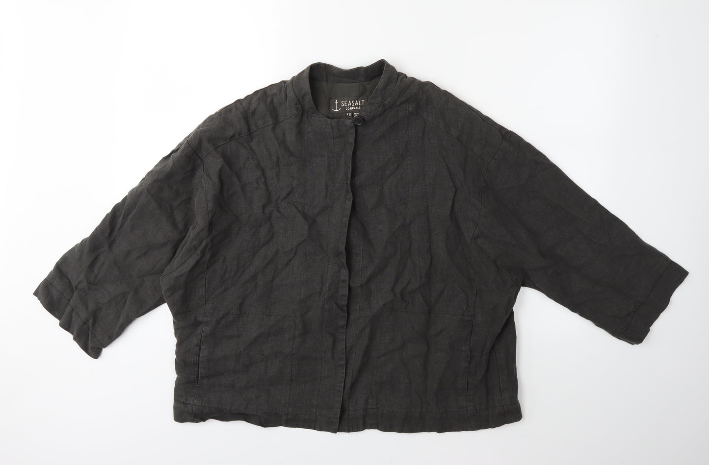 Seasalt Womens Grey   Jacket Coat Size 12