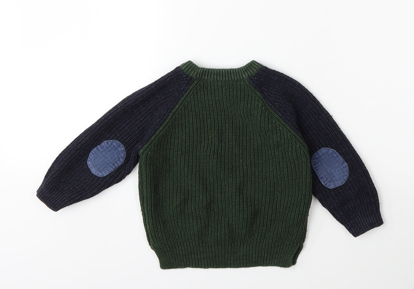 Preworn Baby Green  Knit Pullover Jumper Size 12-18 Months