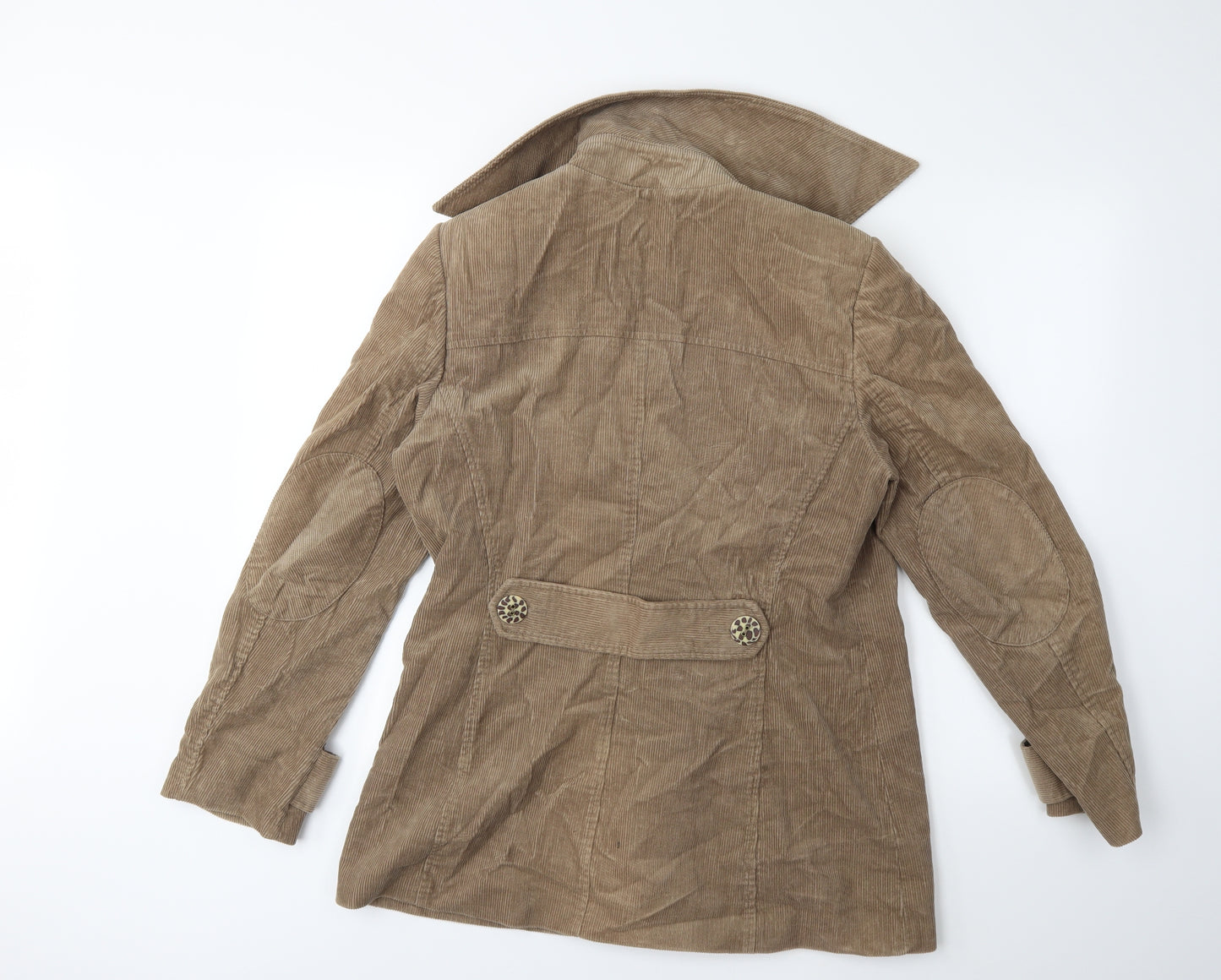 Per Una Womens Brown  Corduroy Jacket Coat Size 14