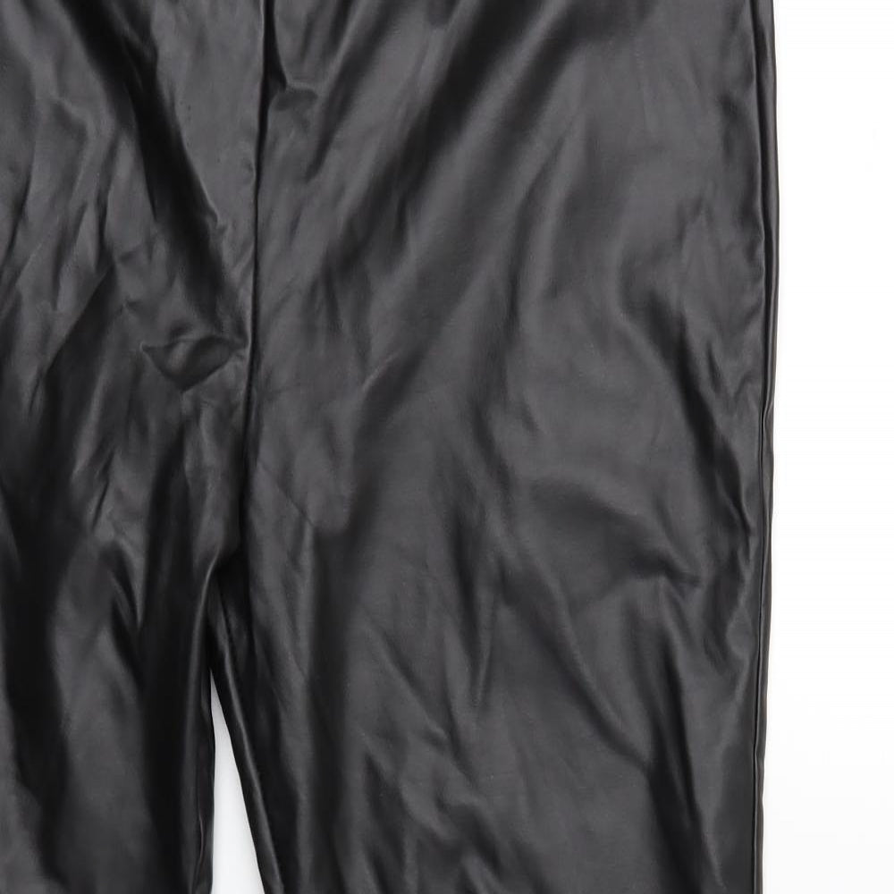 PEP&CO Womens Black   Jegging Trousers Size 18 L27 in