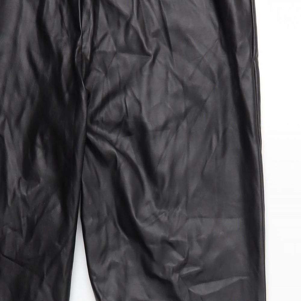 PEP&CO Womens Black   Jegging Trousers Size 18 L27 in