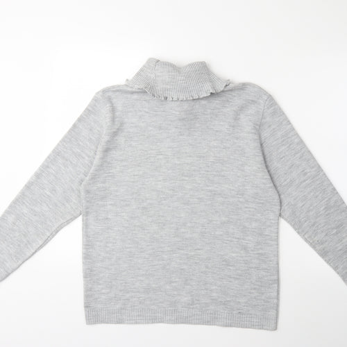 Beaumonde Womens Grey  Knit Pullover Jumper Size L