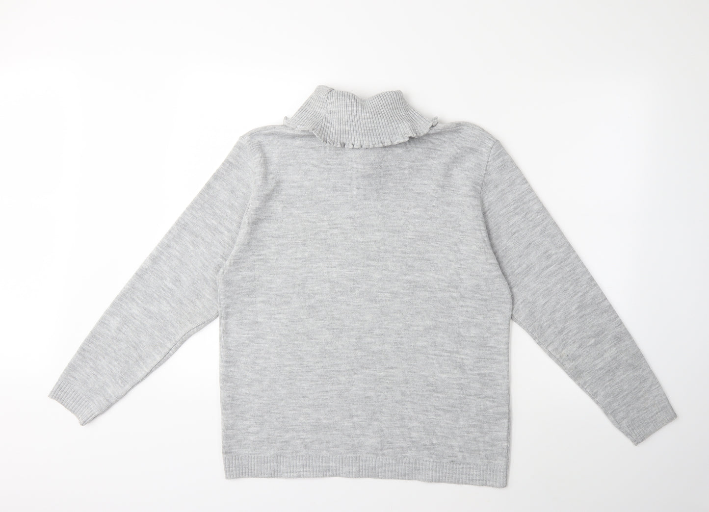 Beaumonde Womens Grey  Knit Pullover Jumper Size L