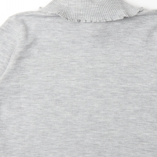Beaumonde Womens Grey  Knit Pullover Jumper Size L