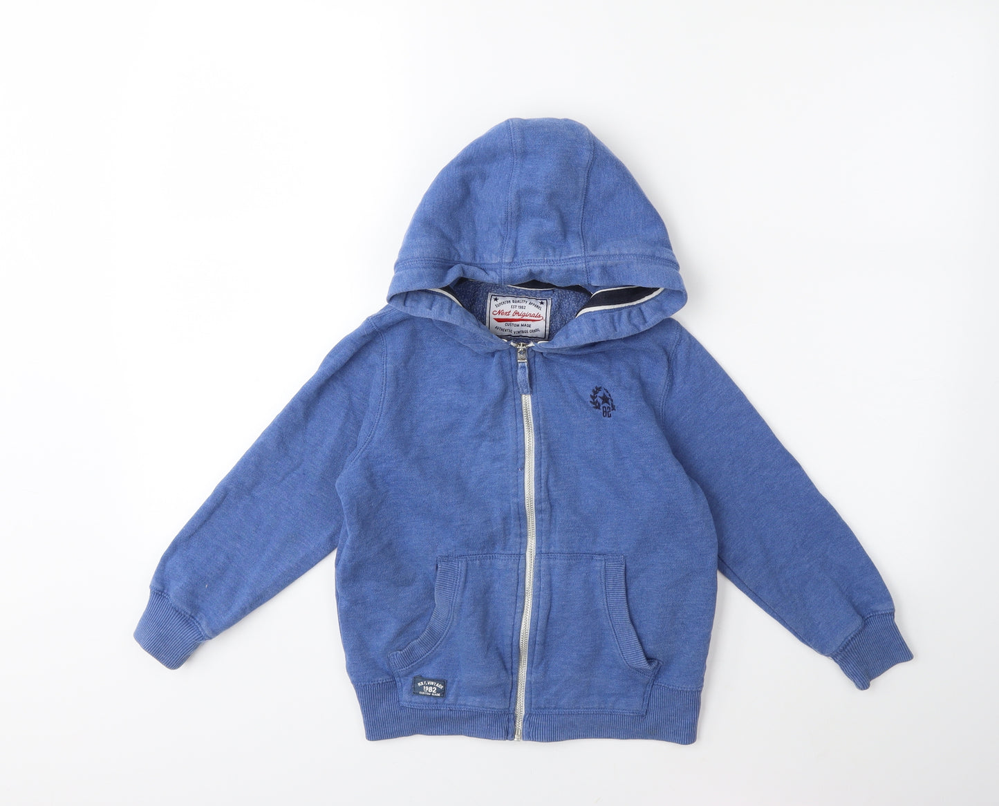 NEXT Boys Blue   Full Zip Hoodie Size 7 Years