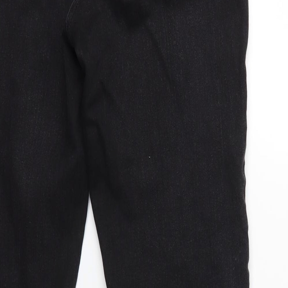 NEXT Womens Black  Denim Skinny Jeans Size 14 L30 in