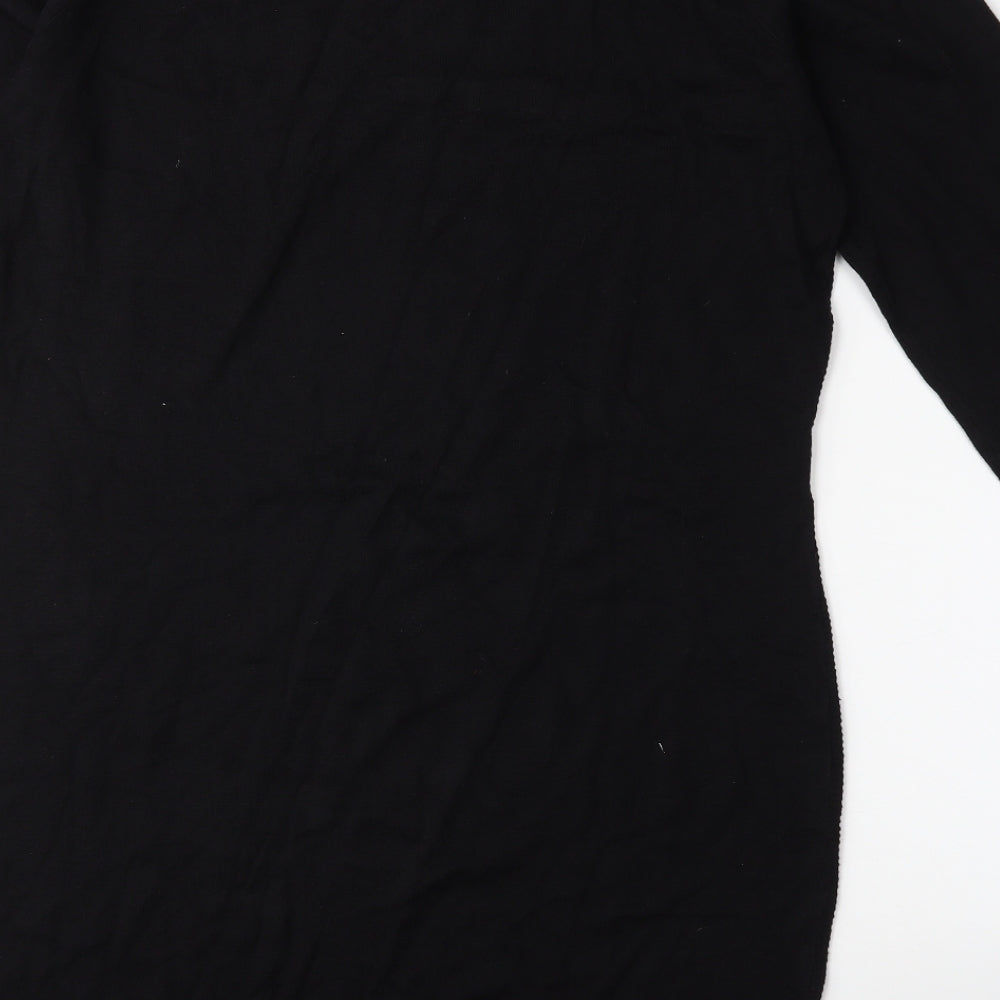 F&F Womens Black  Knit Jumper Dress  Size 20