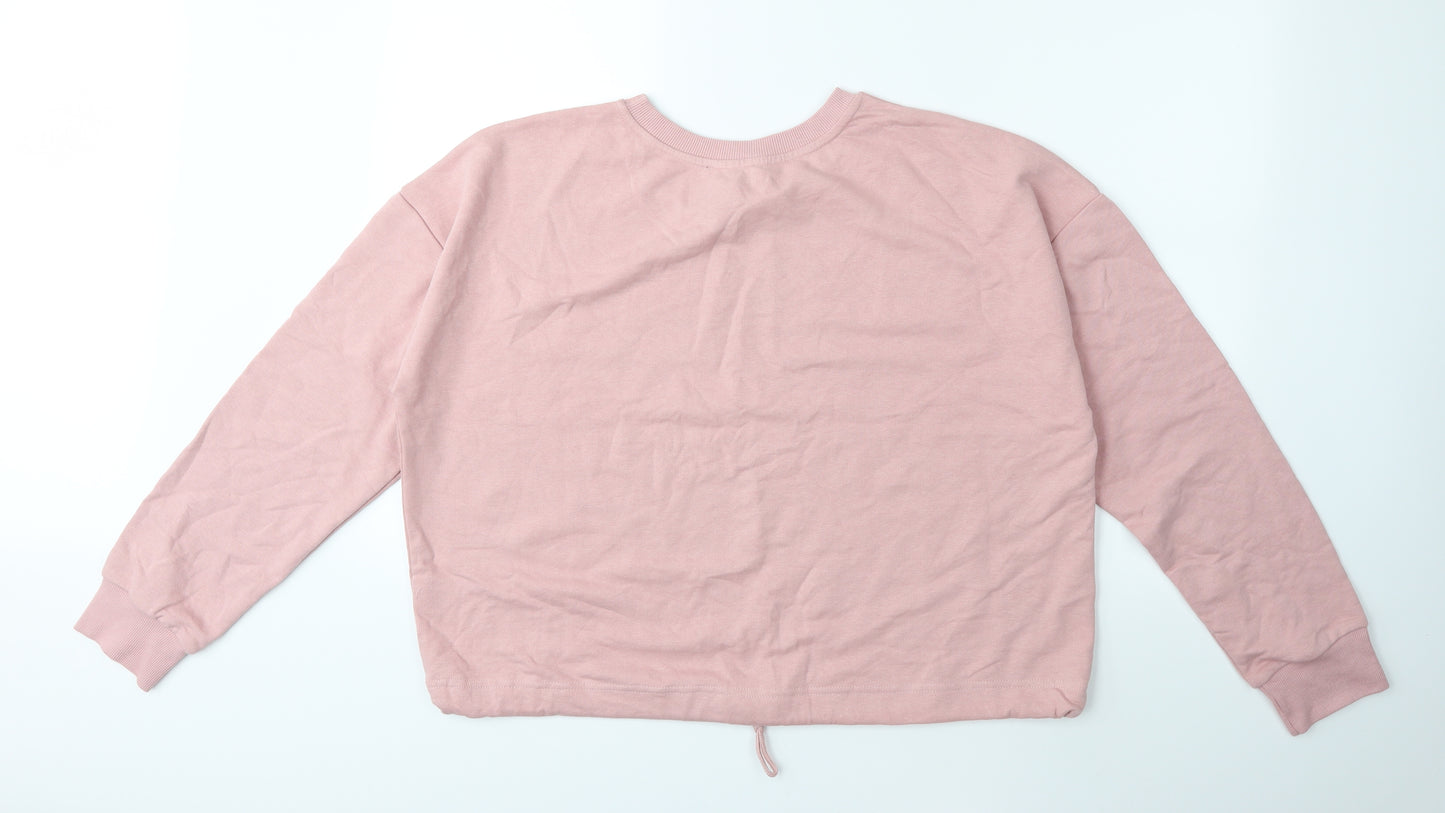 New Look Womens Pink   Pullover Sweatshirt Size 18