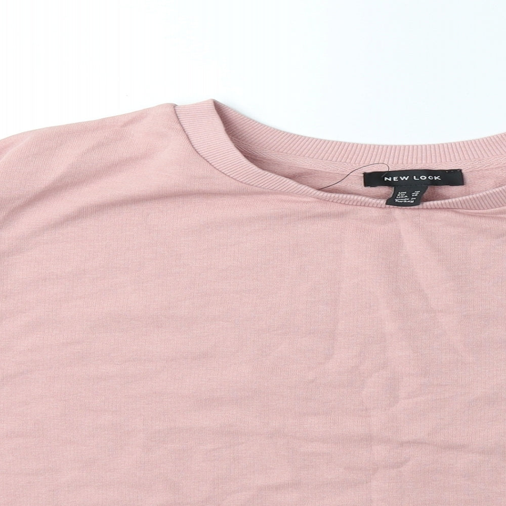 New Look Womens Pink   Pullover Sweatshirt Size 18