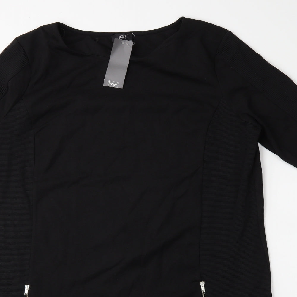 F&F Womens Black   Sheath  Size 20