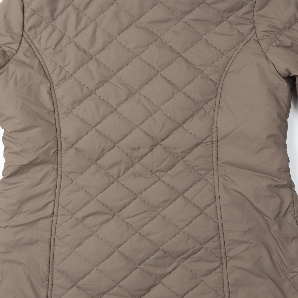 Marks and Spencer Womens Brown   Overcoat Coat Size M