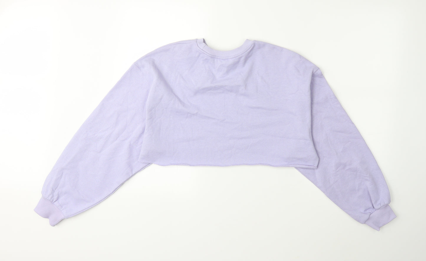 H&M Womens Purple   Pullover Sweatshirt Size S