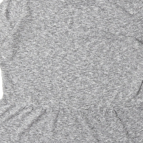 TU Womens Grey  Knit Pullover Jumper Size 8
