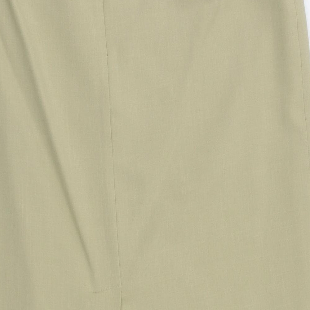 Preworn Womens Beige   A-Line Skirt Size 16