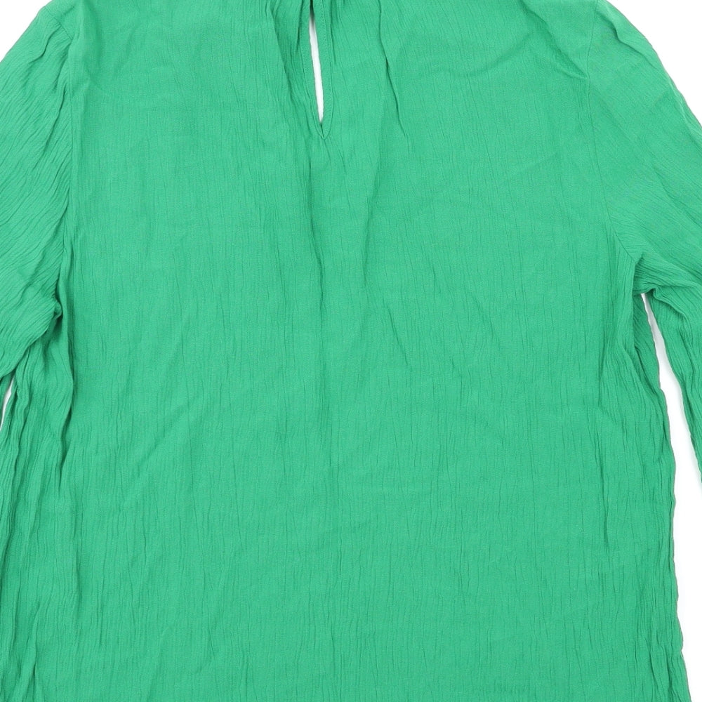 TU Womens Green   Basic Blouse Size 14