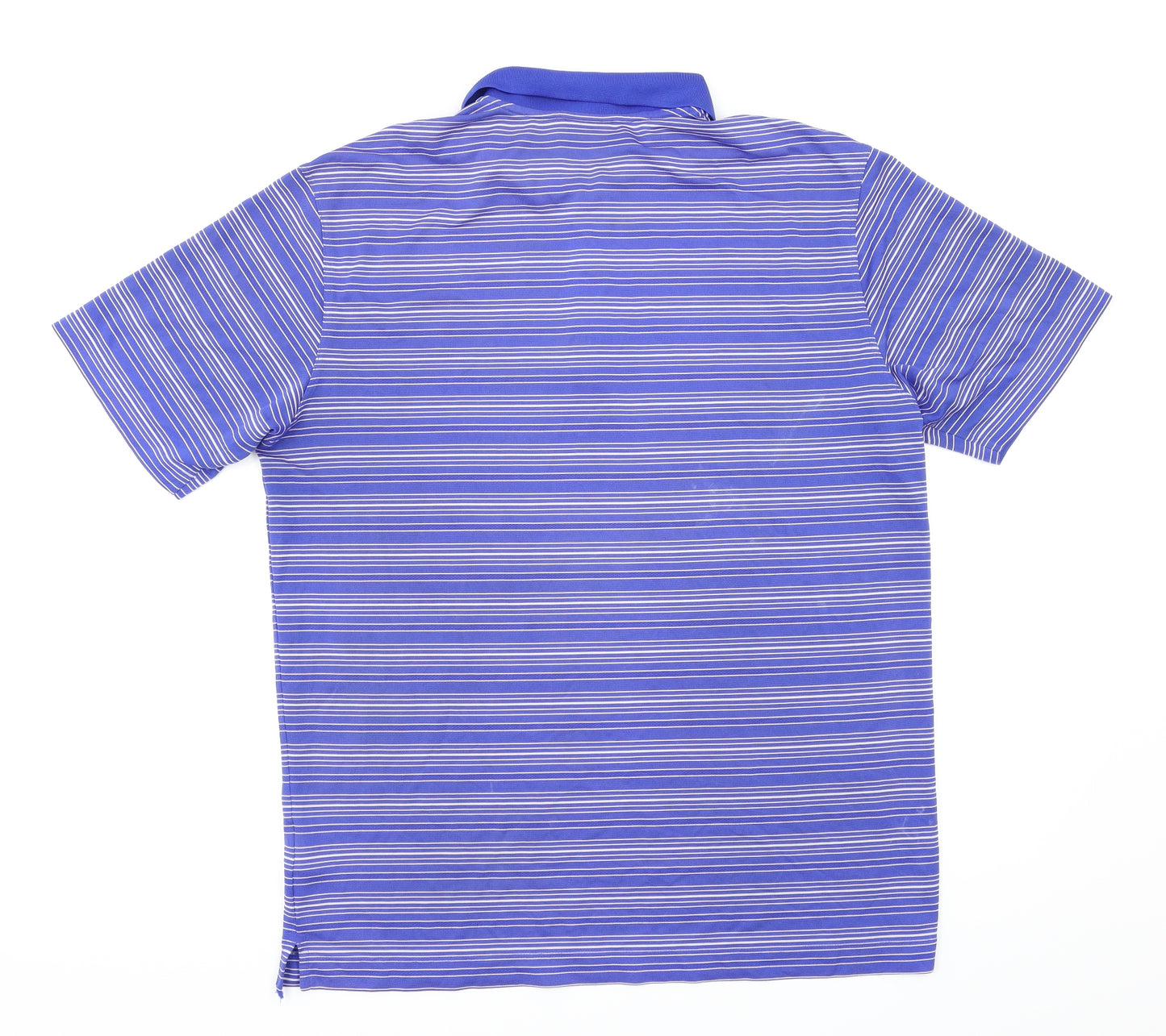 Nike Mens Blue Striped   T-Shirt Size M