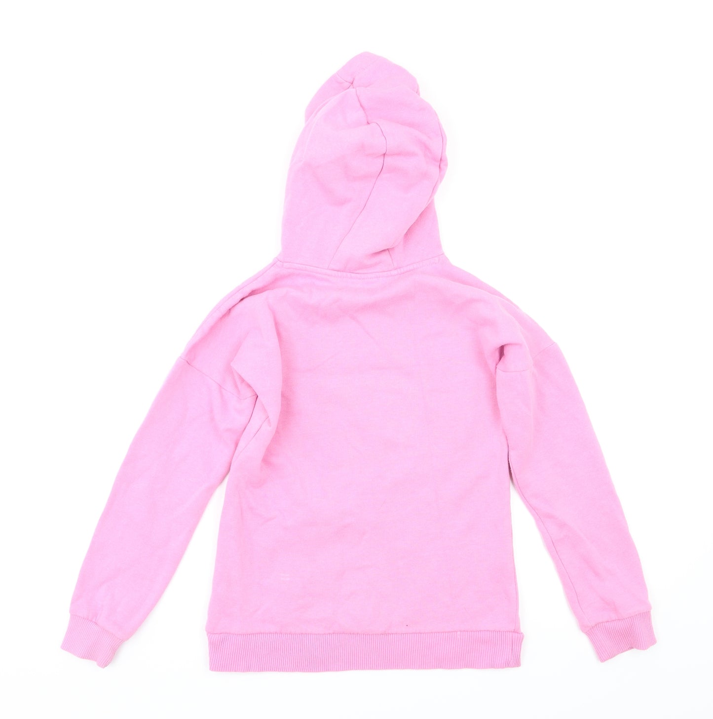 F&F Girls Pink Animal Print  Pullover Hoodie Size 9-10 Years
