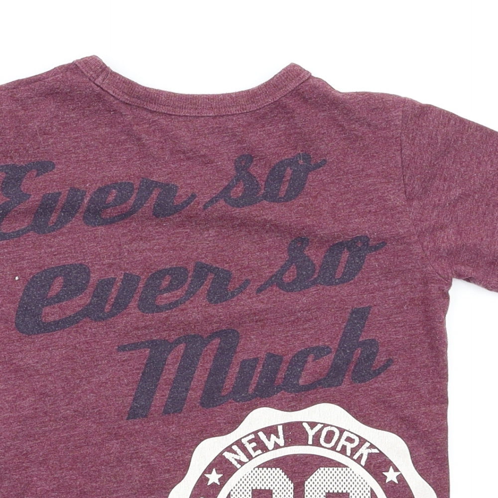 Next  Boys Red   Pullover T-Shirt Size 2-3 Years