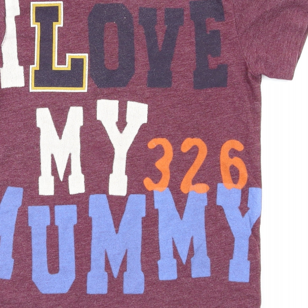 Next  Boys Red   Pullover T-Shirt Size 2-3 Years