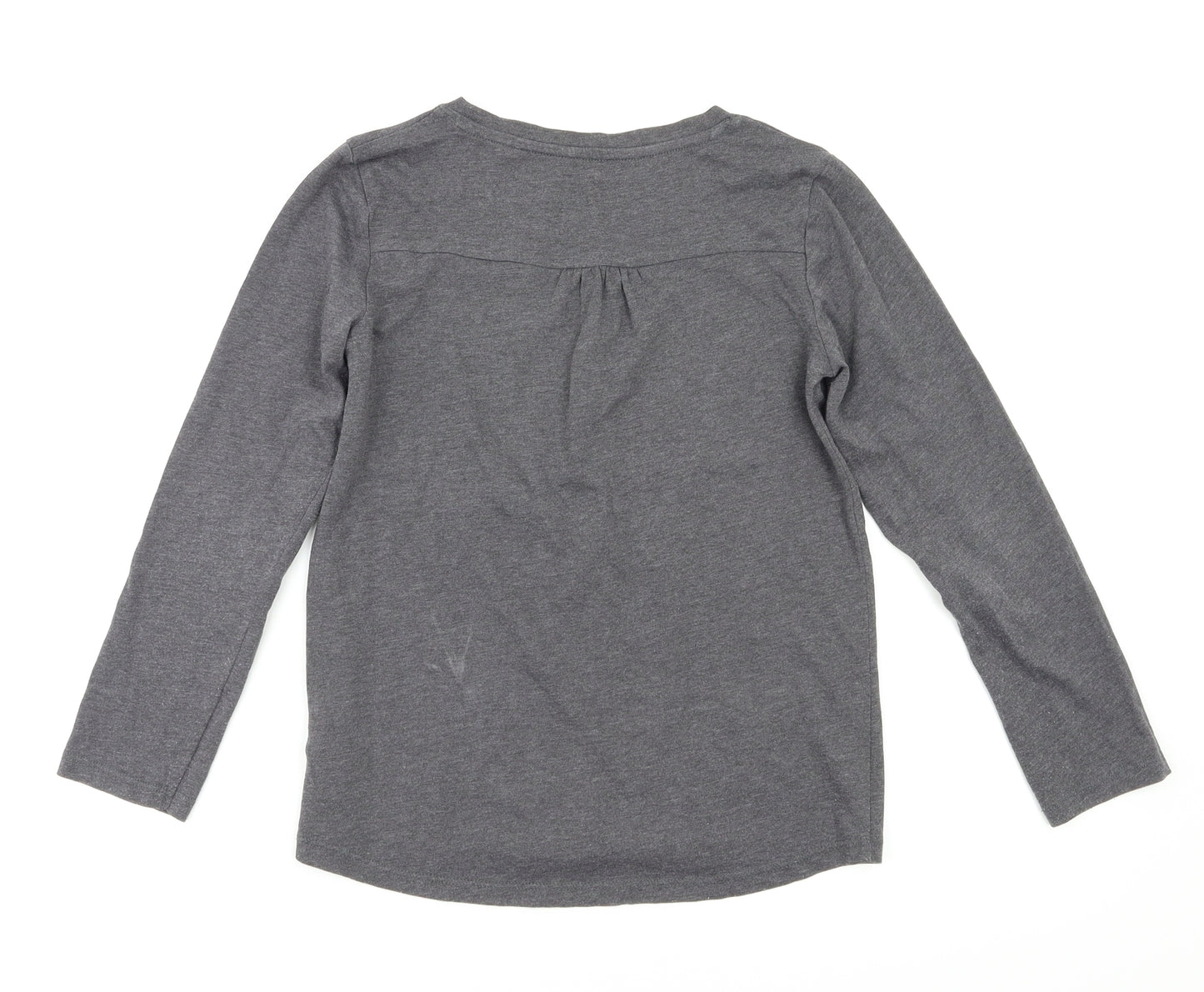 Next  Girls Grey   Pullover T-Shirt Size 9 Years