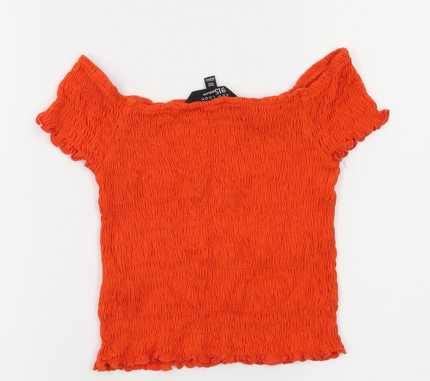 New Look  Girls Red   Basic T-Shirt Size 12-13 Years