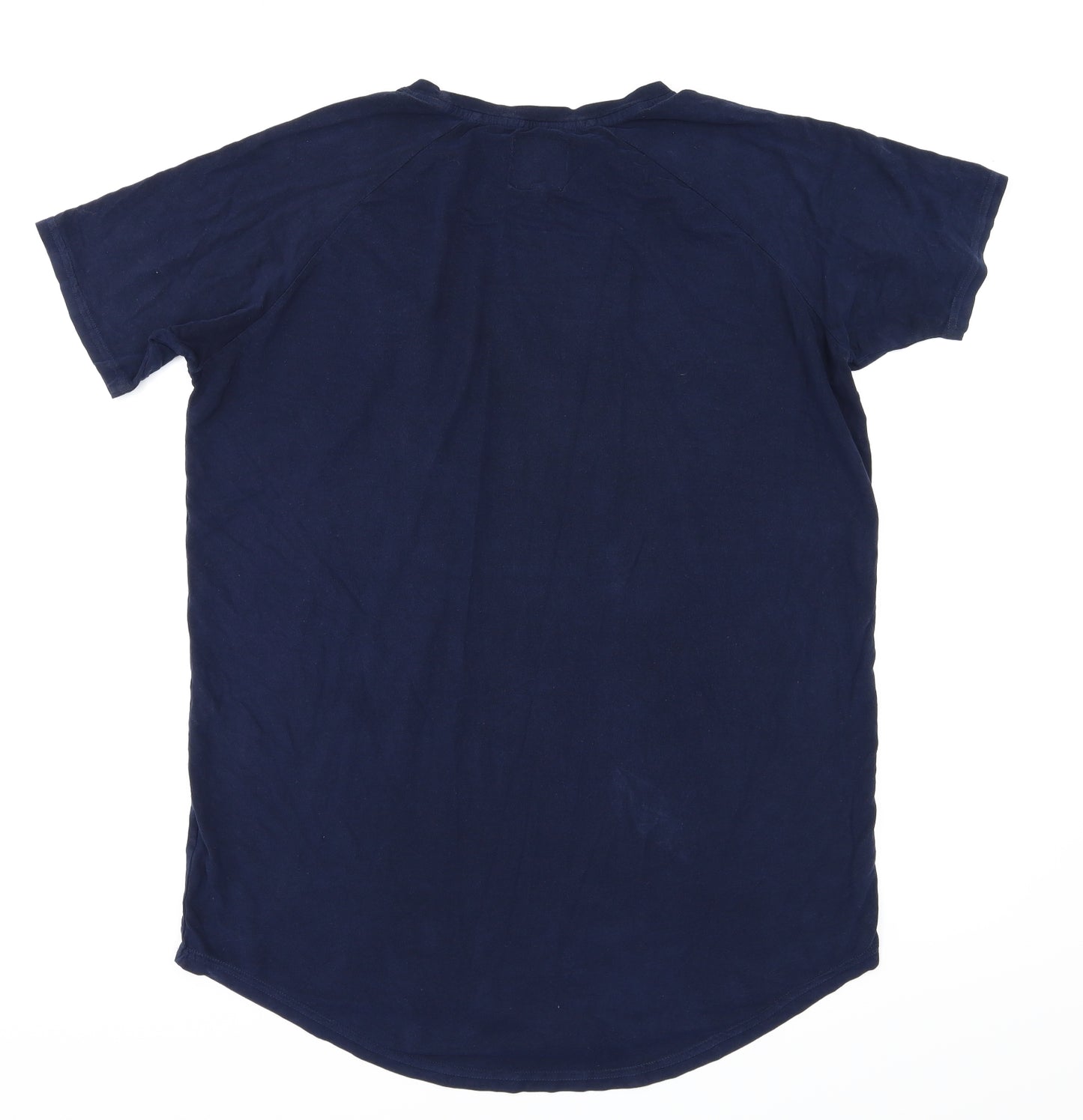 Sinners Mens Blue Houndstooth   T-Shirt Size XL