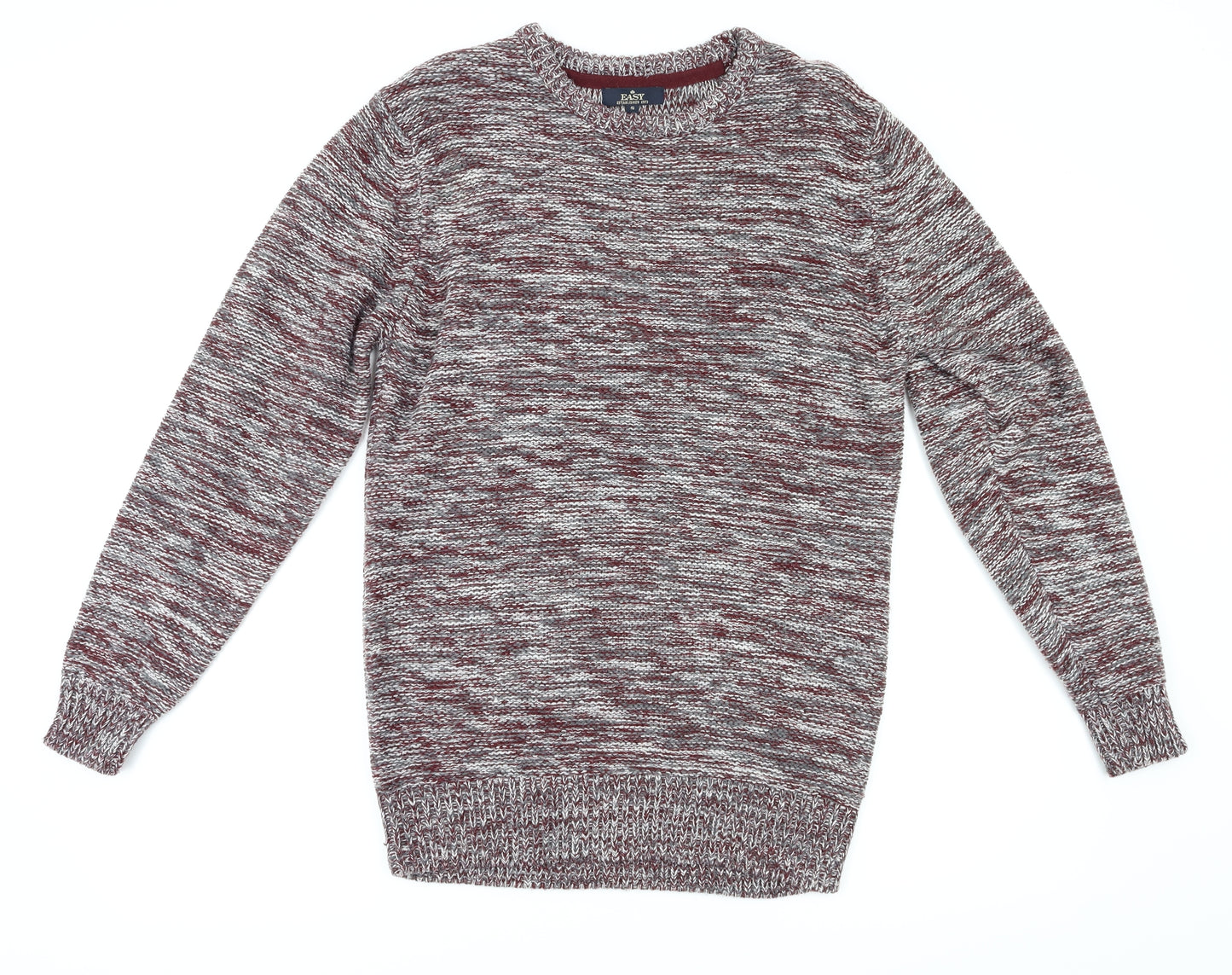 Easy  Mens Red   Pullover Sweatshirt Size S