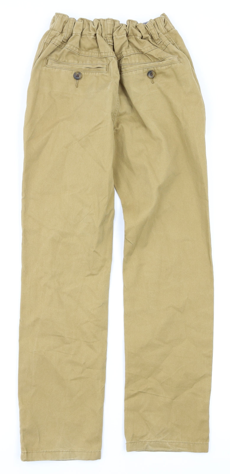 M&S Boys Brown   Chino Trousers Size 9-10 Years