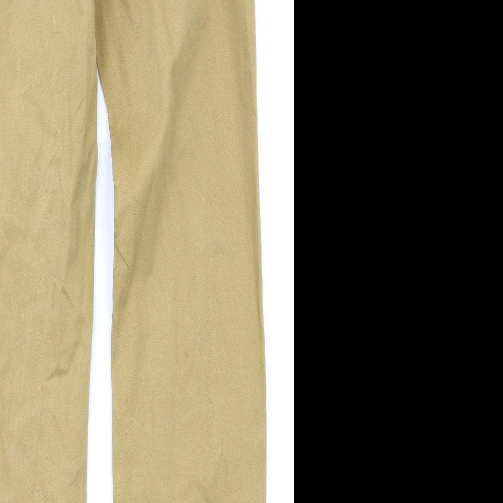 M&S Boys Brown   Chino Trousers Size 9-10 Years