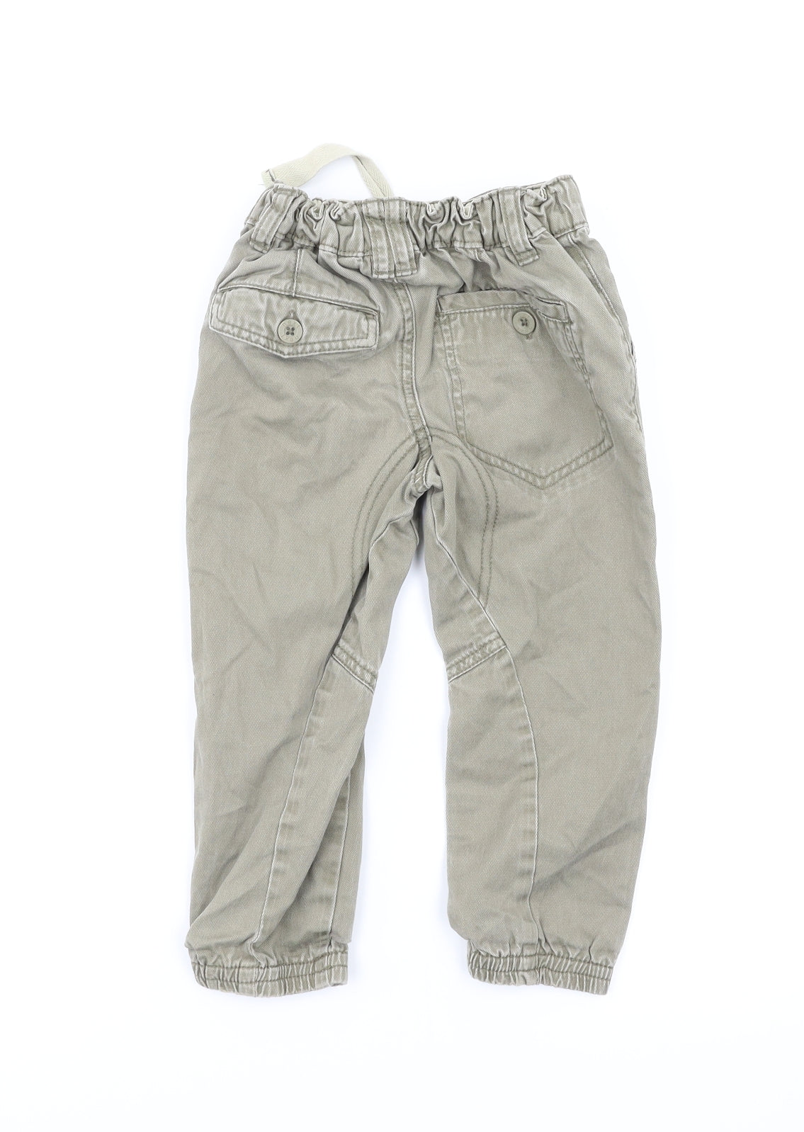 Next  Boys Beige   Cargo Trousers Size 2-3 Years