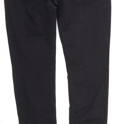 denim &co  Womens Black   Skinny Jeans Size 8 L32 in
