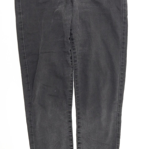 Denim&co Womens Black   Skinny Jeans Size 10 L28 in